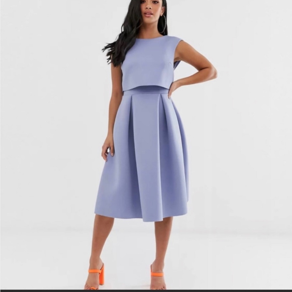 ASOS beautiful light blue dress